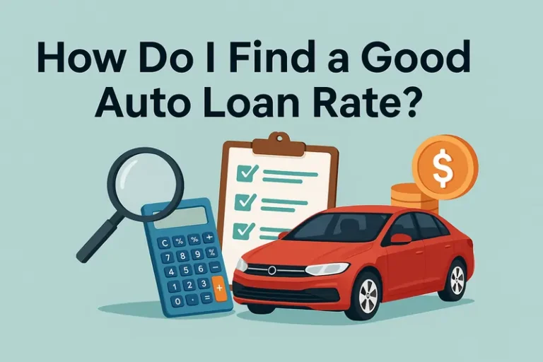 How do I find a good auto loan rate?