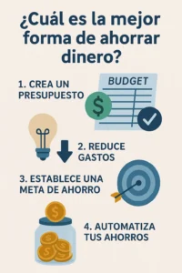 ¿Cuál es la mejor forma de ahorrar dinero?