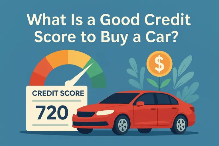 What is a good credit score to buy a car?